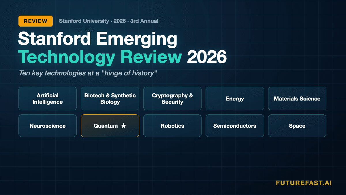 Stanford Emerging Technology Review 2026